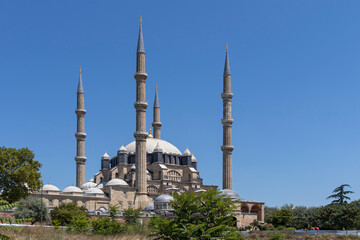 Fototapeta na wymiar Selimiye Mosque in city of Edirne, East Thrace, Turkey
