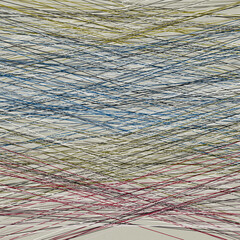 Burgundy color Crossing lines generativeart style colorful illustration