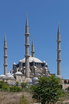 Selimiye Mosque  In City Of Edirne,  East Thrace, Turkey