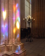 candles in church