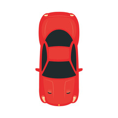 car vehicle top view vector design