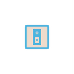 electrical switches icon flat vector logo design trendy