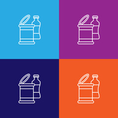 Travel dried food outline icon. Elements of travel illustration icon. Signs and symbols can be used for web, logo, mobile app, UI, UX