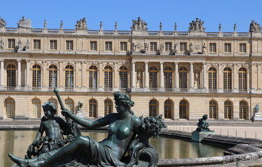 Façade ouest du Château de Versailles