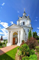 St. Nicholas Cathedral in the Chernoostrovsky monastery. Maloyaroslavets, Kaluga region, Russia