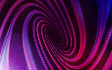Obraz premium Dark Purple, Pink vector background with astronomical stars. Shining illustration with sky stars on abstract template. Pattern for futuristic ad, booklets.