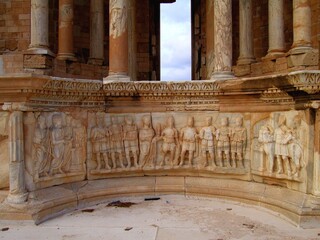 SABRATHA, LIBYA. ROMAN AND EARLY CHRISTIAN RUINS. UNESCO WORLD HERITAGE SITE.