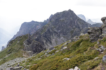 Fototapeta na wymiar Landscape near Big (Golyam) Kupen peak, Rila Mountain