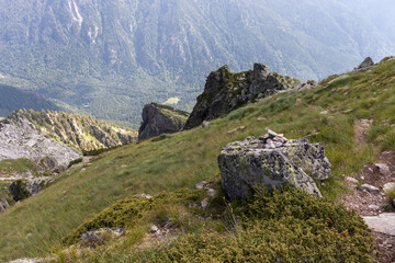 Landscape near Big (Golyam) Kupen peak, Rila Mountain
