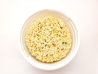 bowl of  Instant noodles 