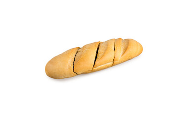 bread isolated on white background