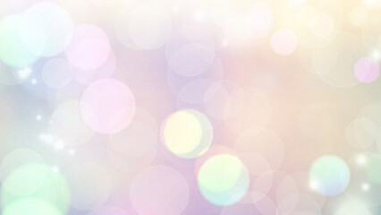 bokeh lens flare blurred lights pastel colors circles