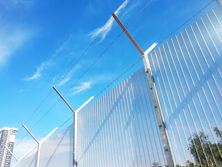 Anti-climb fencing made from galvanized iron install at the perimeter or boundary of property to prevent from the intruder. Its close nets can prevent intruders from climbing the fence.