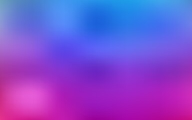 Light Pink, Blue vector blurred shine abstract background. A completely new colored illustration in blur style. New style for your business design.