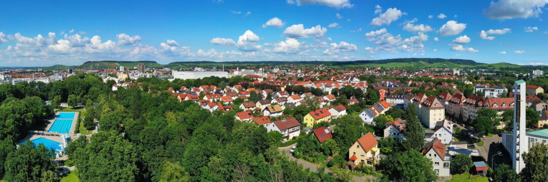 Luftbild von Heilbronn