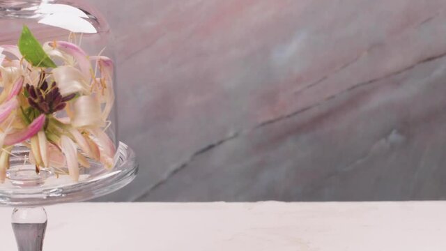A french sweet delicacy, macaroons variety closeup. Color fresh macaroons on wooden background.