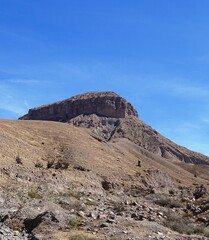 View of Cerro Baul (Moquegua, Peru)