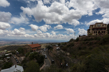 Fototapeta premium View from the Mountain Village