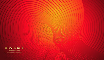 Certificate template with wave style ornament with modern pattern background