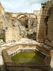 MAKTHAR, TOWN IN TUNISIA. ANCIENT ROMAN TOWN OF MACTARIS