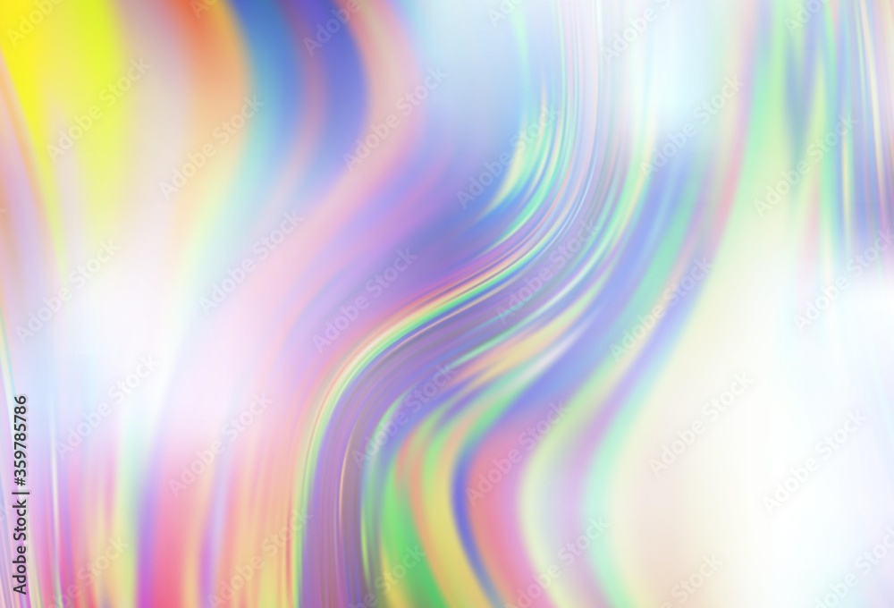Wall mural light multicolor vector abstract bright template. colorful illustration in abstract style with gradi