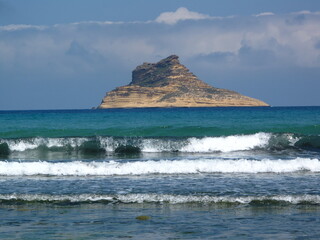 RAF RAF BEACH AND ISLAND IN NORTHERN TUNISIA.
