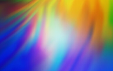 Light Blue, Yellow vector blurred pattern. A completely new colored illustration in blur style. Completely new design for your business.