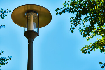 LED street lamp general plan color nature