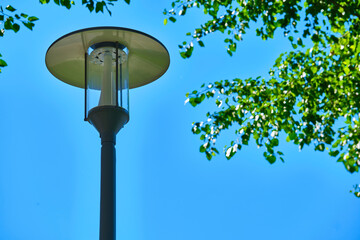 LED street lamp general plan color nature