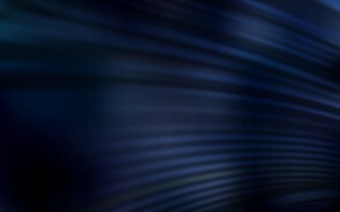 Dark BLUE vector pattern with bent lines. An elegant bright illustration with gradient. Brand new design for your ads, poster, banner.