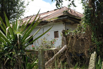 Fototapeta na wymiar Antigua casa rural