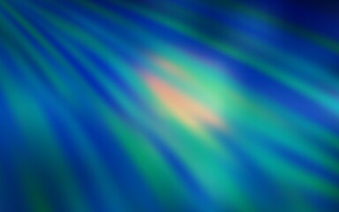 Fototapeta premium Light BLUE vector background with straight lines. Glitter abstract illustration with colorful sticks. Smart design for your business advert.