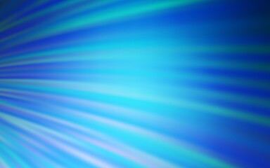 Light BLUE vector background with curved lines. A circumflex abstract illustration with gradient. Abstract style for your business design.