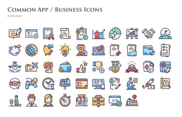 Common App / Business Icons
