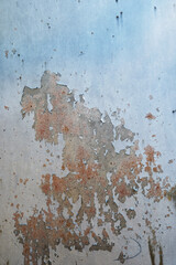 Old rust on metal texture for abstract background.