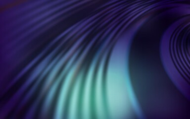 Dark Blue, Green vector background with lines. Colorful abstract illustration with gradient lines. Template for cell phone screens.