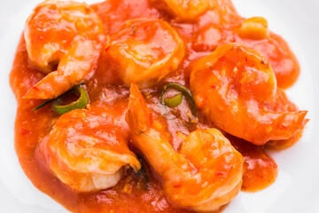 エビのチリソース