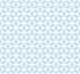Arrow hexagonal geometric seamless repeat pattern background