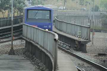 train on the bridge