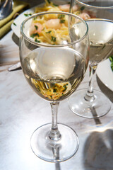 Italian Fettuccine Alfredo Shrimp