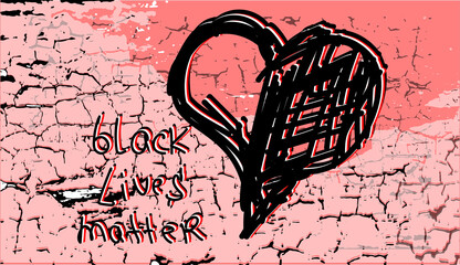 Black Lives Matter text vintage. Stop racism. I can't breathe. Stop shooting. Black lives matter. All lives matter. Police violence. Stop violence. Poster