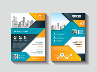 Vector Brochure modern design Layout template info graphic