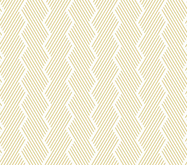 Lined hexagonal geometrical pattern seamless repeat background