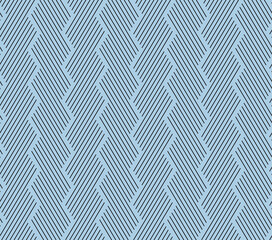 Lined hexagonal geometrical pattern seamless repeat background