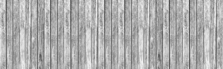 Panorama of Wood plank white timber texture background.Vintage table plywood woodwork hardwoods at summer for copy space.