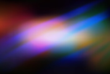 Dark Pink, Blue vector pattern with sharp lines. Lines on blurred abstract background with gradient. Template for your beautiful backgrounds.