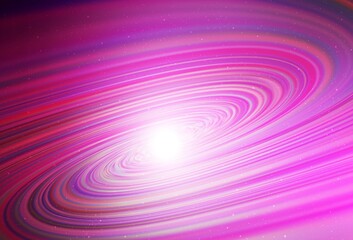 Light Pink vector template with space stars. Shining colored illustration with bright astronomical stars. Pattern for futuristic ad, booklets.