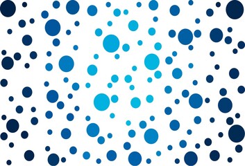 DARK BLUE vector  background with spots. Blurred decorative design in abstract style with bubbles. Pattern for beautiful websites.