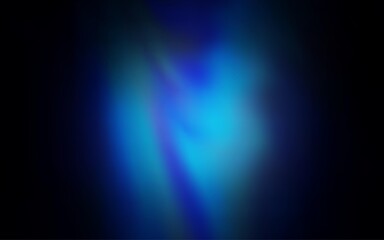 Dark BLUE vector blurred background. A completely new colored illustration in blur style. New way of your design.