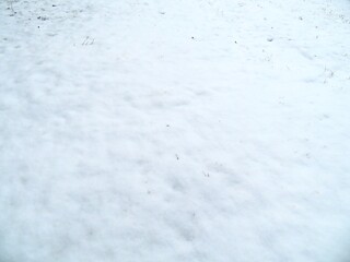 Obraz premium 日本の田舎の風景 2月 雪の降った日 田舎道